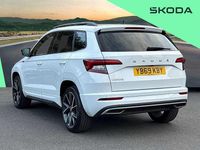 Used Skoda Karoq SportLine 150 HP (110 kW) 2019 White SUV