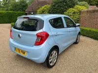 Used Vauxhall Viva 75 HP (55 kW) 2015 Blue Hatchback