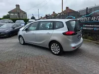 Used Vauxhall Zafira Design Edition 140 HP (102 kW) 2017 Silver MPV