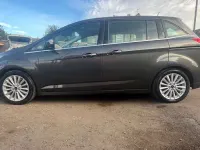 Used Ford Grand C-Max Titanium 125 HP (91 kW) 2018 Grey MPV