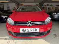Used VW Golf VII Match 2012 Red Hatchback