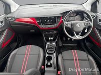 Used Vauxhall Crossland GS Line 110 HP (80 kW) 2022 Orange SUV