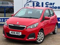 Used Peugeot 108 Active 68 HP (50 kW) 2016 Red Hatchback