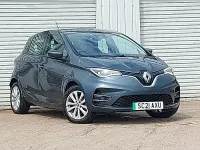 Usado Renault Zoe Iconic 100 kW (136 HP) 2021 Cinzento Citadino