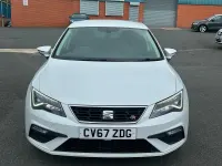 Used Seat Leon FR 150 HP (110 kW) 2017 White Hatchback