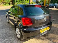 Used VW Polo Match 60 HP (44 kW) 2012 Black Hatchback