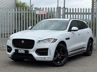 Begagnad Jaguar F-Pace R-Sport 2017 Vit SUV