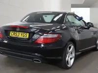 Used Mercedes SLK250 AMG 2013 Black Cabriolet