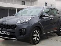 Used Kia Sportage GT-Line 174 HP (127 kW) 2016 Silver SUV