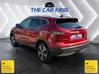 Begagnad Nissan Qashqai N-Connecta 2018 Röd SUV