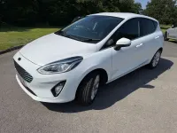 Used Ford Fiesta Titanium 2018 White Hatchback