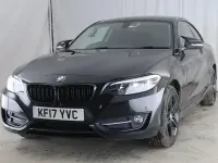 Used BMW 218 Sport Line 136 HP (100 kW) 2017 Black Coupe