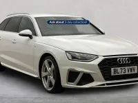 Used Audi A4 S-Line 204 HP (150 kW) 2024 White Estate