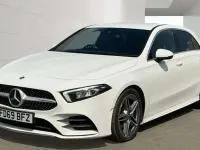 Used Mercedes A220 AMG line 190 HP (139 kW) 2019 White Hatchback