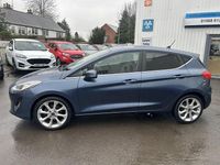 Used Ford Fiesta Titanium X 125 HP (91 kW) 2021 Blue Hatchback