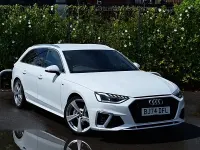 Used Audi A4 S-Line 204 HP (150 kW) 2024 White Estate