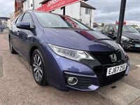 Used Honda Civic SE Plus 120 HP (88 kW) 2017 Blue Estate