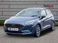 Used Ford Fiesta Titanium 99 HP (72 kW) 2023 Blue Hatchback