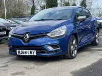 Used Renault Clio GT-Line 90 HP (66 kW) 2018 Blue Hatchback