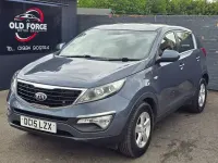 Gebraucht Kia Sportage 116 PS (85 kW) 2015 Blau SUV