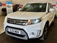 Second-hand Suzuki Vitara SZ5 120 CP (88 kW) 2015 Alb SUV