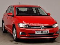 Used VW Polo SE 65 HP (47 kW) 2018 Red Hatchback