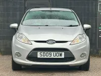 Used Ford Fiesta Zetec 82 HP (60 kW) 2009 Silver Hatchback