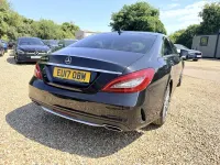 Used Mercedes CLS220 AMG line 177 HP (130 kW) 2017 Black Coupe