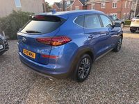 Used Hyundai Tucson Premium 136 HP (100 kW) 2019 Blue with black leather trim SUV