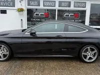 Used Mercedes C220 AMG line 2016 Black Coupe
