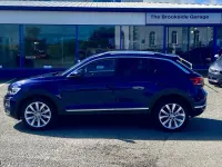 Used VW T-Roc SEL 150 HP (110 kW) 2019 Blue SUV