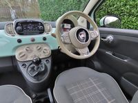 Used Fiat 500 Lounge 69 HP (50 kW) 2016 Green Hatchback