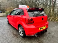 Used VW Polo Edition 90 HP (66 kW) 2017 Red Hatchback