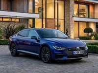 Used VW Arteon R-line 272 HP (200 kW) 2018 Blue Hatchback