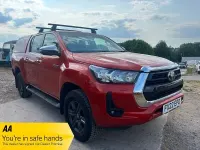 Used Toyota HiLux 150 HP (110 kW) 2022 Orange Pickup