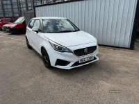 Used MG MG3 Excite 106 HP (77 kW) 2019 White Hatchback