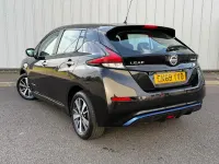 Used Nissan Leaf N-Connecta 110 kW (150 HP) 2019 Black Hatchback