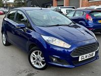 Used Ford Fiesta Zetec 100 HP (73 kW) 2014 Blue Hatchback