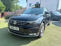 Used VW Tiguan SEL 2016 Black SUV