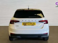 Used Skoda Fabia Colour Edition 95 HP (69 kW) 2023 Candy white black magic pearl effect Hatchback