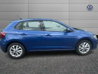 Used VW Polo Style 95 HP (69 kW) 2024 Blue Hatchback