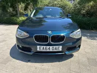 Used BMW 116 Performance 136 HP (100 kW) 2014 Blue Hatchback