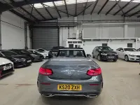 Begagnad Mercedes C220 AMG line 194 HK (142 kW) 2020 Grå Cab