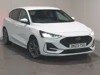 Used Ford Focus ST-Line 125 HP (91 kW) 2023 White Hatchback