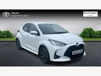 Used Toyota Yaris Hybrid Design 2022 White Hatchback