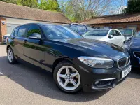 Usado BMW 116 Efficient Dynamics 116 CV (85 kW) 2017 Negro Utilitario