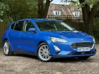 Used Ford Focus Titanium X 2020 Blue Hatchback