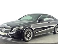 Used Mercedes C200 AMG line 198 HP (145 kW) 2020 Black Coupe