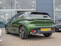 Used Peugeot 308 GT 129 HP (94 kW) 2023 Green Hatchback