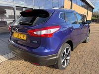 Used Nissan Qashqai N-TEC 2014 Blue SUV